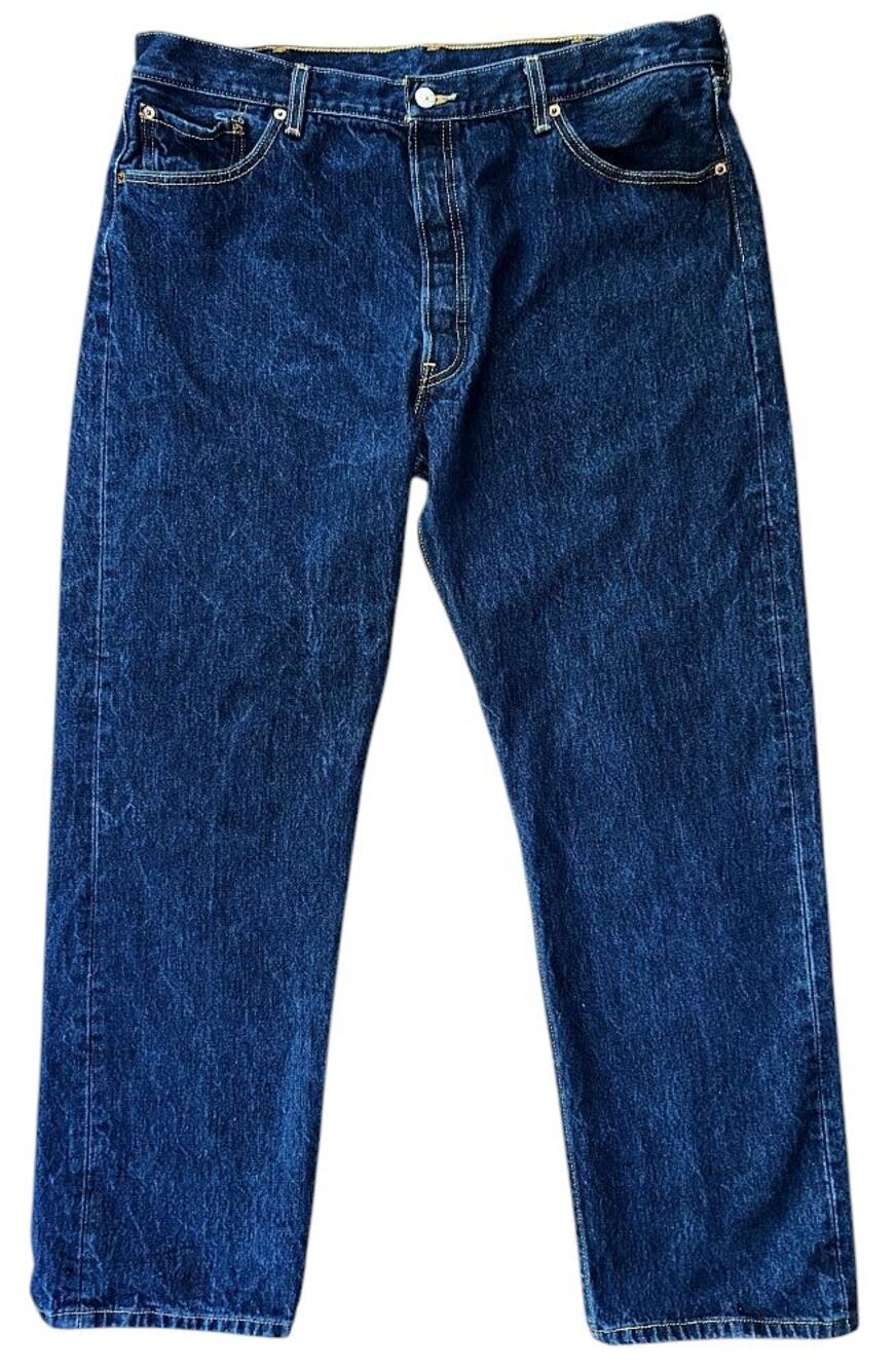Levi's 501 Original Fit Straight Leg Button Fly Jeans Men's 42x34